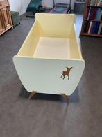 Compleet Vintage ‘Bambi’ ledikantje jaren 50 of 60, Ophalen, Gebruikt, Minder dan 140 cm, Matras