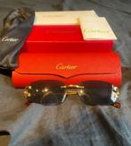 Cartier Santos zonnebril–origineel–doos & accessoires, Sieraden, Tassen en Uiterlijk, Zonnebrillen en Brillen | Heren, Overige merken