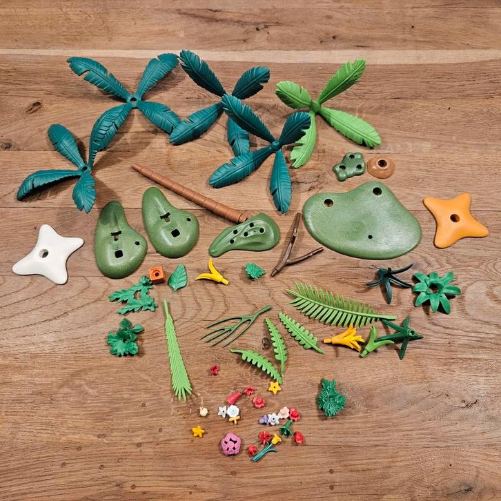 Playmobil Groen Lot: Bomen, struiken, gras, bloemen, planten, Kinderen en Baby's, Speelgoed | Playmobil, Zo goed als nieuw, Los playmobil