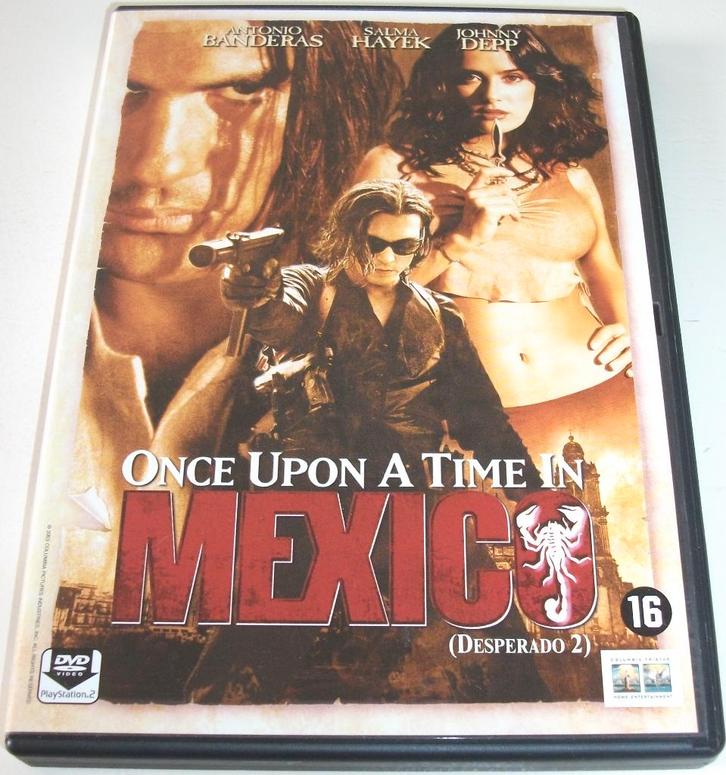 Dvd *** ONCE UPON A TIME IN MEXICO *** Desperado 2, Cd's en Dvd's, Dvd's | Actie, Zo goed als nieuw, Actie, Vanaf 16 jaar, Ophalen of Verzenden