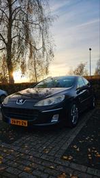 Peugeot 407 2.0 – Rijdt goed – Export / Handel, Auto's, Voorwielaandrijving, 745 kg, 136 pk, Zwart