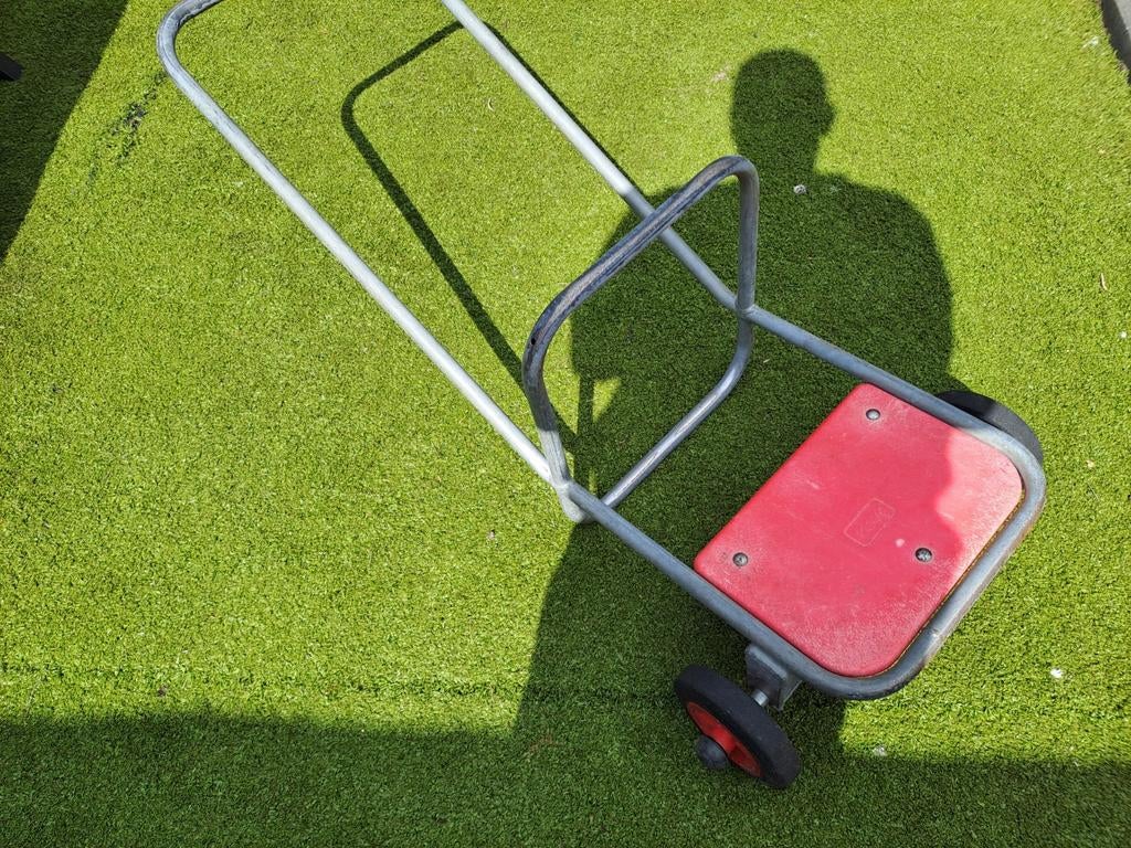 Degelijke zit-transportkar vissen., Watersport en Boten, Ophalen