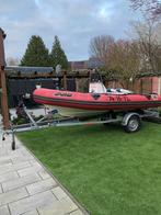 Rib zodiac 430 pro incl trailer, Ophalen, Gebruikt, Zodiac, Benzine