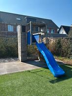 Wickey klimtoren Smart Cube met glijbaan en schommel, Ophalen, Gebruikt, Klimwand