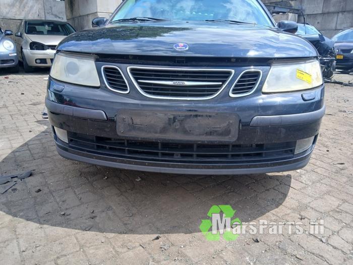 Voorbumper van een Saab 9-3, Auto-onderdelen, Carrosserie en Plaatwerk, Bumper, Saab, Gebruikt, 3 maanden garantie, Ophalen of Verzenden
