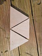 Zellige tegels driehoek roze/grijs, 1.8 m2 incl. lijm, Doe-het-zelf en Verbouw, Tegels, Ophalen, Nieuw, Minder dan 20 cm, Minder dan 5 m²