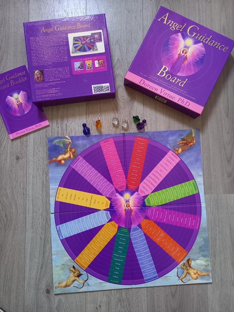 Angel Guidance Board / Engelen Bord Doreen Virtue, Boeken, Tarot of Kaarten leggen, Overige typen, Ophalen of Verzenden, Zo goed als nieuw