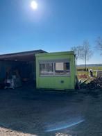 Directiekeet / bouwkeet met WC en wastafel + berging (6x2m), Tuin en Terras, Tuinhuizen, Ophalen, Overige materialen, 3 ramen of meer