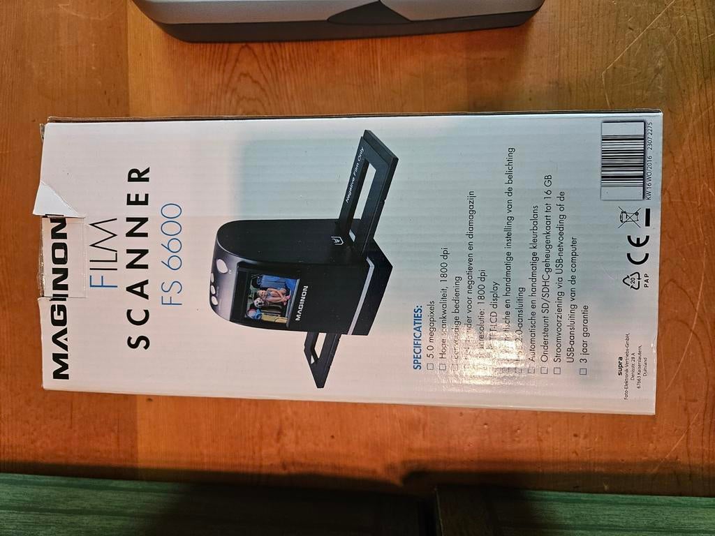 Maginon Film Scanner FS 6600 - Digitaliseer uw negatieven, Ophalen, Gebruikt