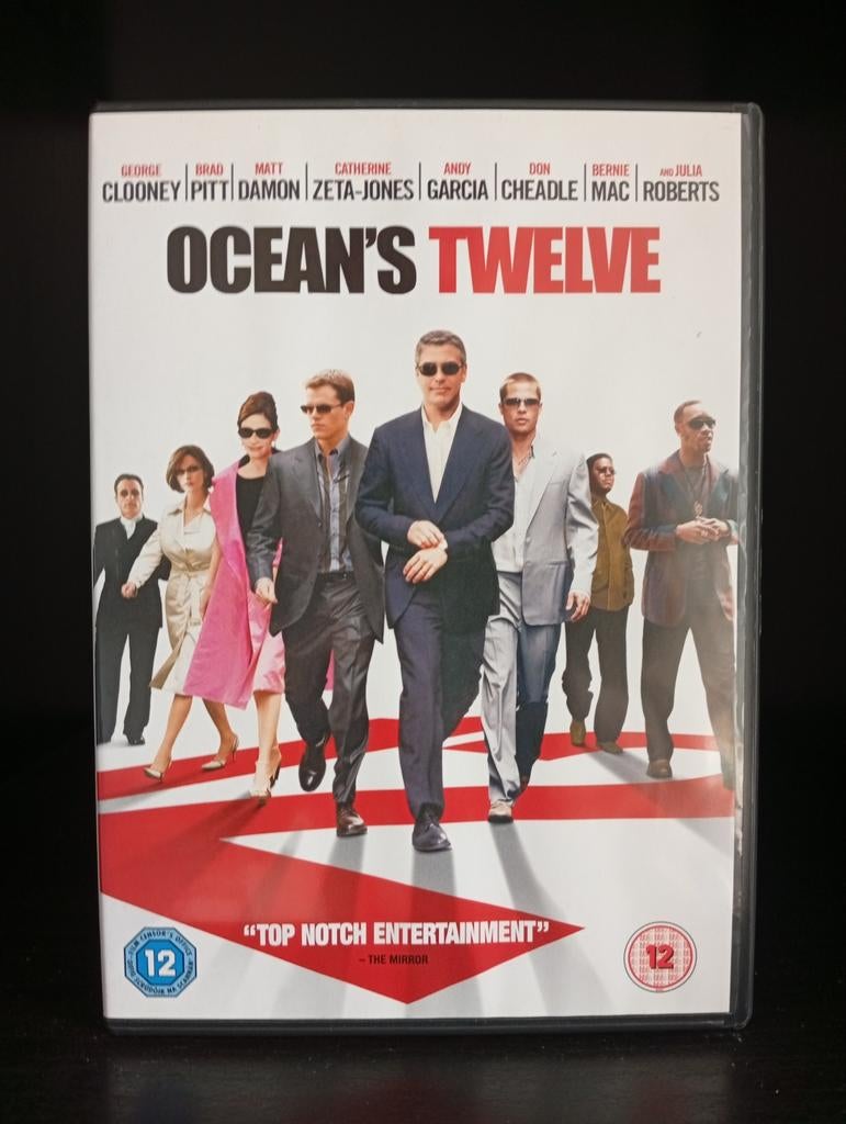 Ocean's Twelve DVD, Cd's en Dvd's, Dvd's | Thrillers en Misdaad, Vanaf 12 jaar, Ophalen of Verzenden, Zo goed als nieuw, Maffia en Misdaad