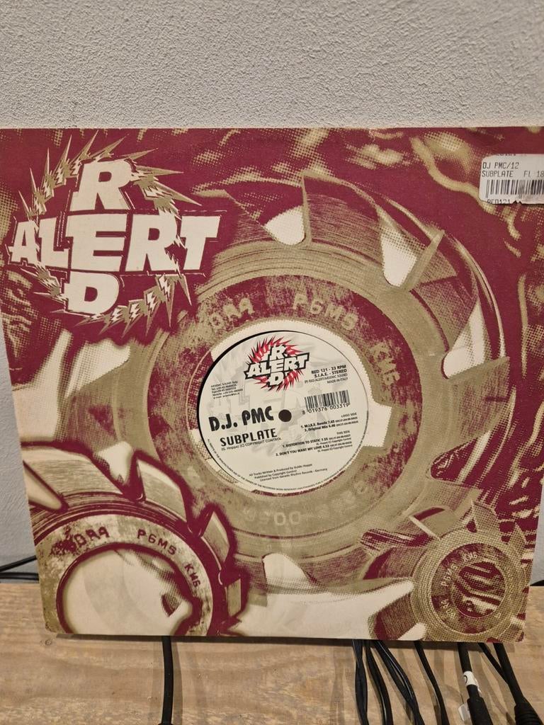 DJ PMC - Subplate (Red Alert) 12 inch vinyl, Gebruikt, 1990 - 1999, Techno of Trance, Ophalen of Verzenden