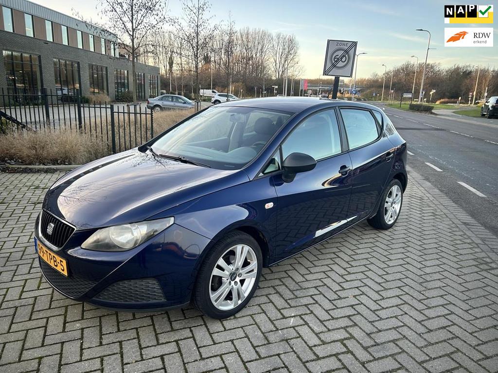 Seat Ibiza 1.2 Club 2012! AIRCO!, Voorwielaandrijving, Euro 5, Stof, Gebruikt
