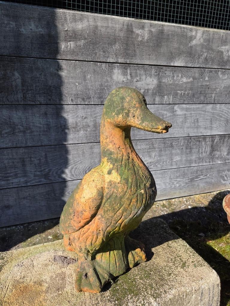 Stenen eend of gans, Tuin en Terras, Tuinbeelden, Ophalen, Steen