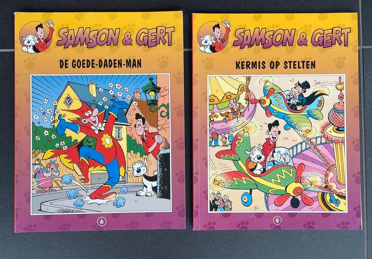 Samson & Gert stripboeken, Boeken, Stripboeken, Zo goed als nieuw, Meerdere stripboeken, Ophalen of Verzenden