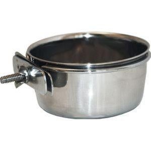 Rvs schroef voerbakjes | voerbak | Voerbakjes nieuw 0,15, Ophalen of Verzenden, Nieuw, Metaal, Broedkooi of Kweekkooi