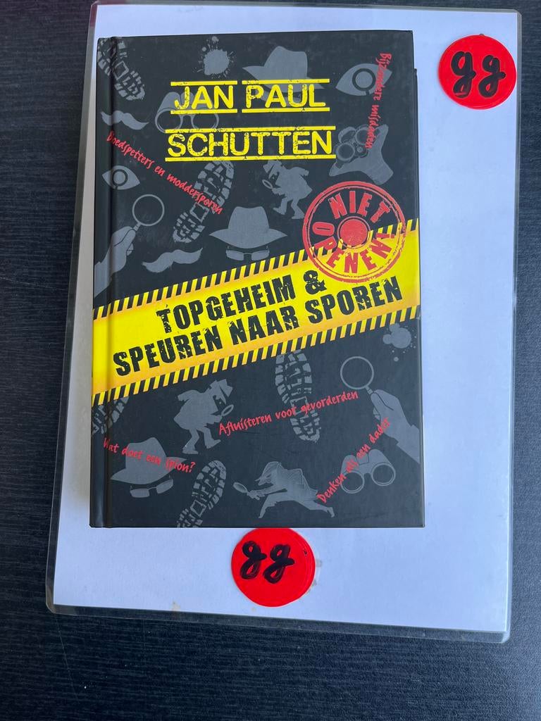 Jan Paul Schutten - Topgeheim & Speuren naar Sporen, Boeken, Ophalen of Verzenden, Zo goed als nieuw