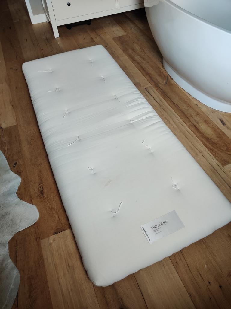 Biologisch kindermatras Bedaffair, Ophalen, Eenpersoons, Zo goed als nieuw, 80 cm