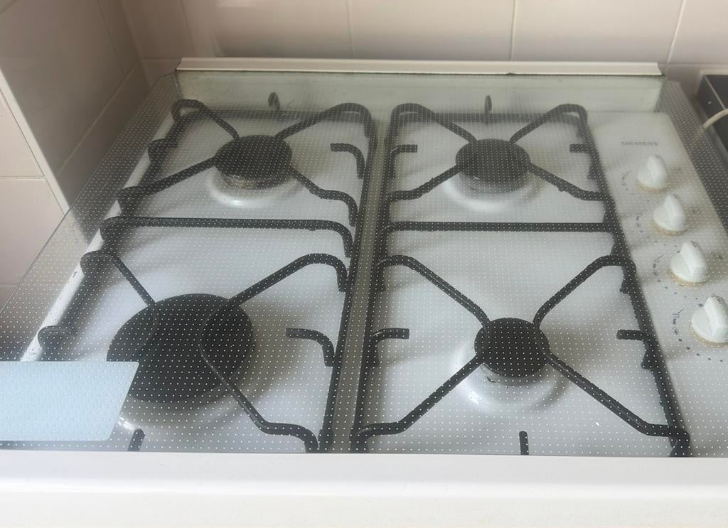 Gaskookplaat los Siemens, Witgoed en Apparatuur, Kookplaten, Gebruikt, Gas, Vrijstaand, 4 kookzones