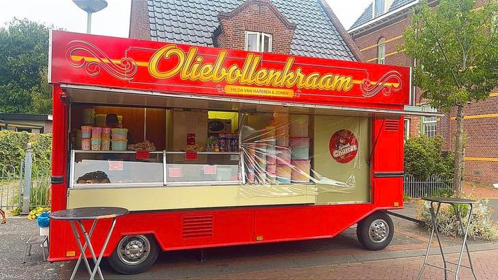 Te koop verkoopwagen Frietwagen foodtruck oliebollenkraam, Zakelijke goederen, Partijgoederen en Retail | Verkoopwagens, Ophalen