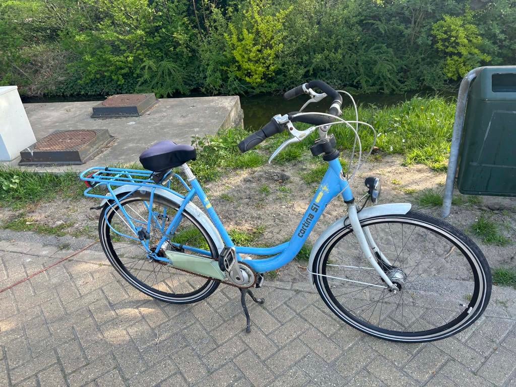 Cortina S1 Transport Damesfiets, 53 tot 56 cm, Ophalen, Gebruikt, Overige merken