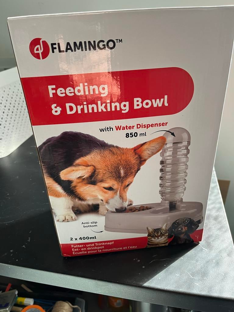 Drink voederbak hond., Ophalen of Verzenden, Nieuw