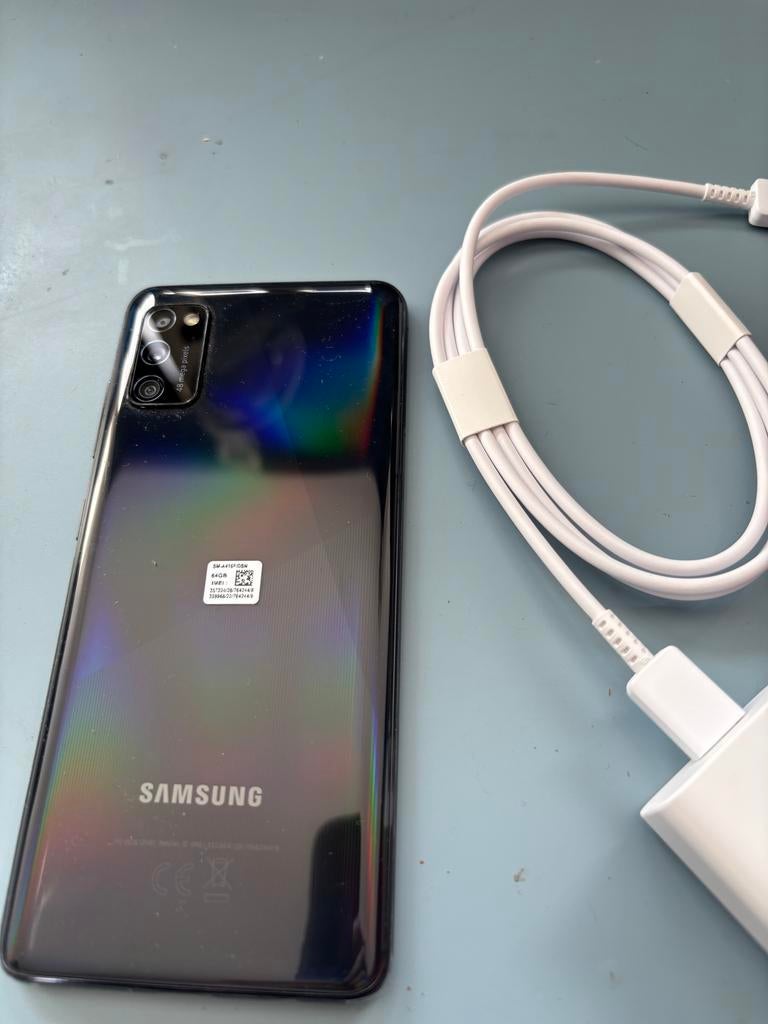 Samsung Galaxy A41 Zwart, Ophalen, Zwart, Touchscreen, Zo goed als nieuw