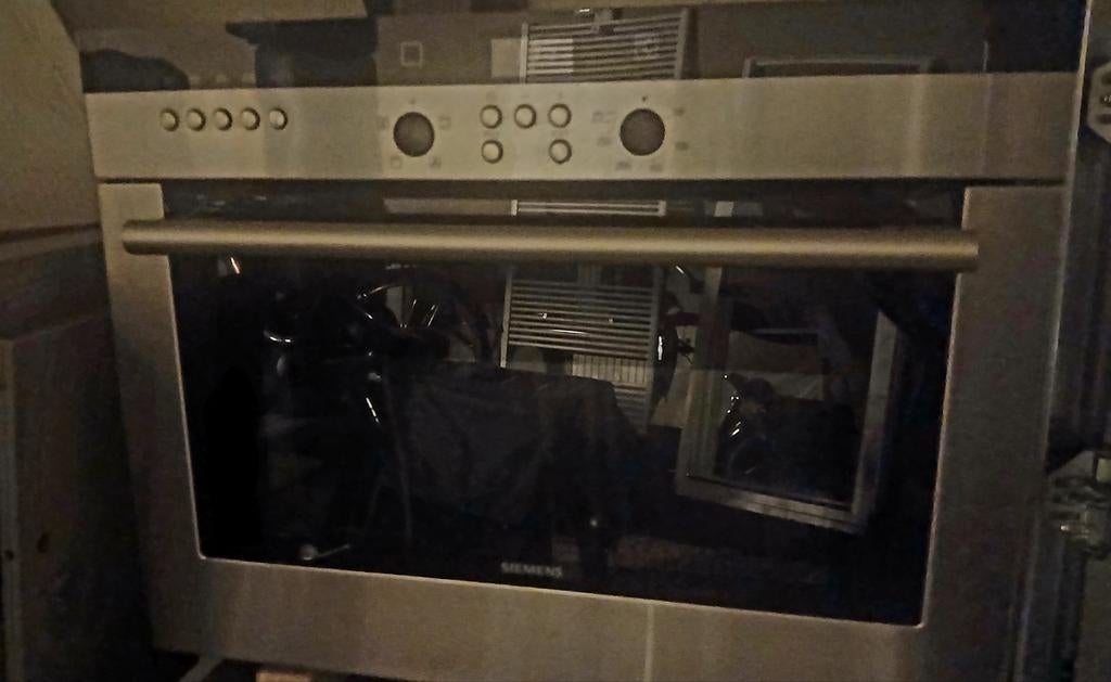 Siemens HTHB84K Inbouw Combi-oven/Magnetron (Werkt), Gebruikt, Oven met grill, Inbouw, 45 tot 60 cm