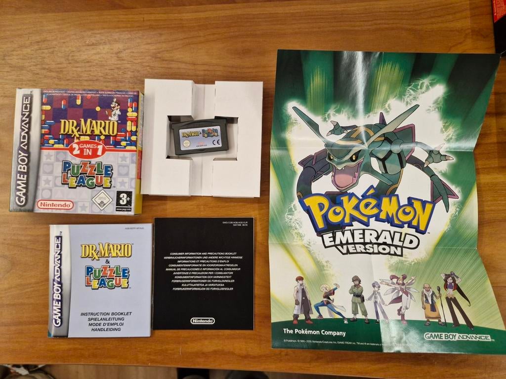 Dr mario puzzle league 2 in 1, Spelcomputers en Games, Games | Nintendo Game Boy, Puzzel en Educatief, 1 speler, Ophalen of Verzenden
