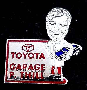Toyota- Garage P. Thill pin, Verzenden, Nieuw, Transport, Speldje of Pin