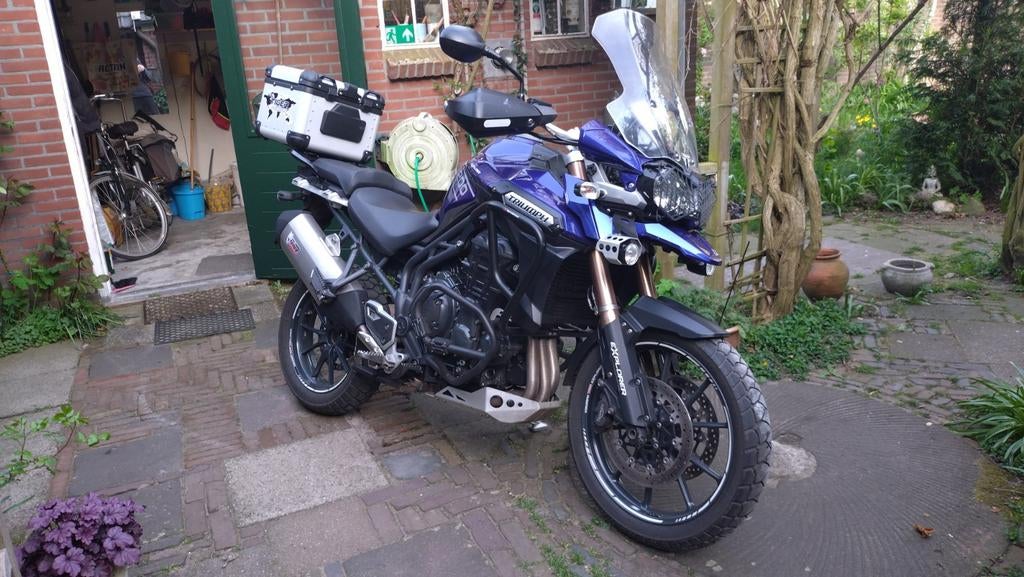 Triumph Tiger 1200 Explorer  2012, Motoren, Motoren | Triumph, Motorrijbewijs A, 3 cilinders, Particulier, Toermotor