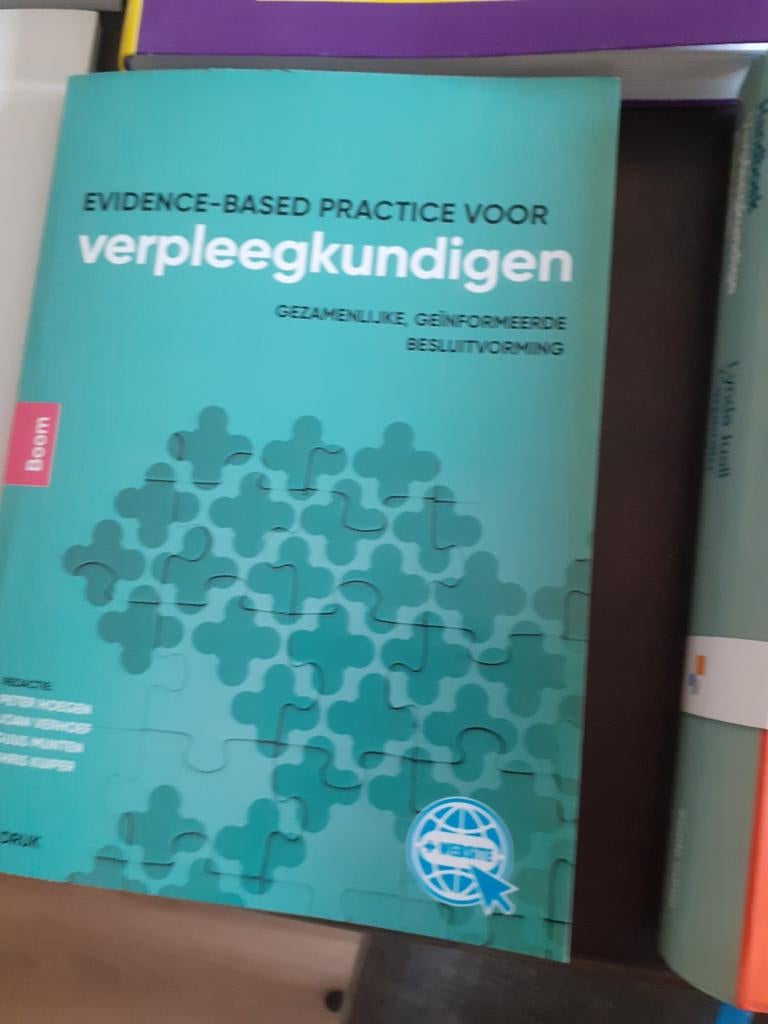 Evidence-based-practise voor verpleegkundigen, Boeken, Ophalen of Verzenden, Beta, Zo goed als nieuw, HBO