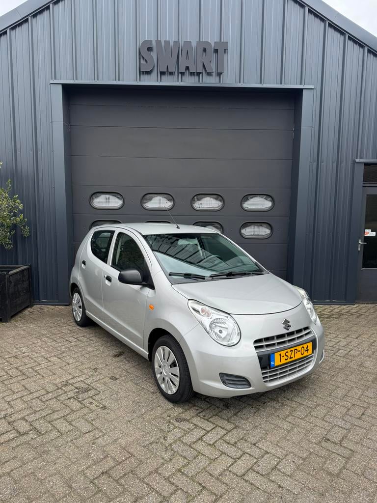 Suzuki Alto 1.0 2014 Grijs, Apk, Airco,, Auto's, Suzuki, Voorwielaandrijving, Euro 5, Stof, 4 stoelen
