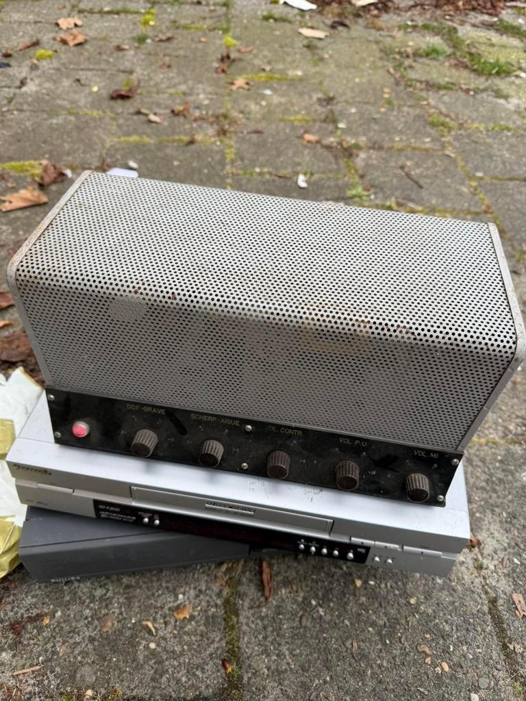 Philips Telefunken buizenversterker, Audio, Tv en Foto, Buizenversterkers, Ophalen of Verzenden, Versterker