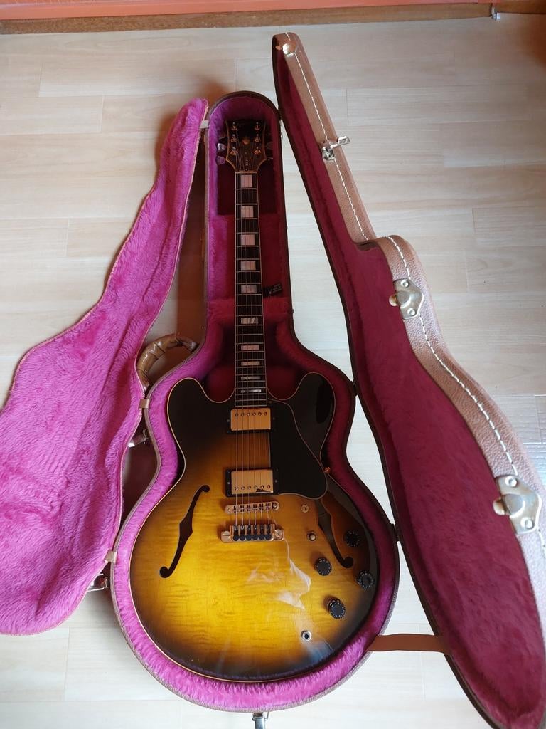 Gibson ES 347 1990, Muziek en Instrumenten, Snaarinstrumenten | Gitaren | Elektrisch, Ophalen, Zo goed als nieuw, Gibson