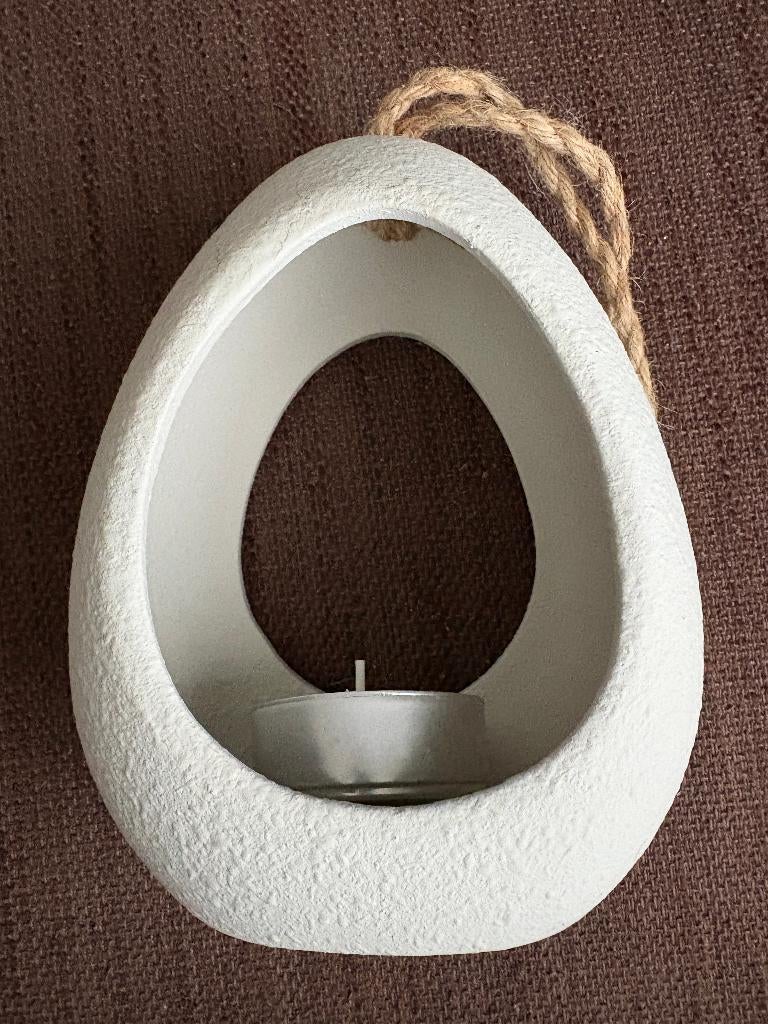 Mooie kaarsenhouder voor nepkaarsen aan touwtje, Huis en Inrichting, Woonaccessoires | Kandelaars en Kaarsen, Overige materialen