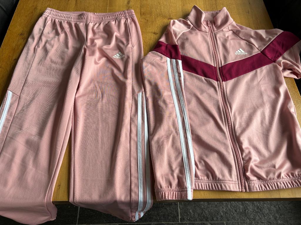 Adidas trainingspak maat 164 (13 tot 14 jaar), Adidas, Gebruikt, Meisje, Sport- of Zwemkleding