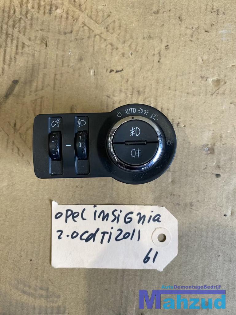 OPEL INSIGNIA A ASTRA J Licht schakelaar 13268694, Auto-onderdelen, Dashboard en Schakelaars, Gebruikt, Opel Automobile GmbH, Ophalen of Verzenden