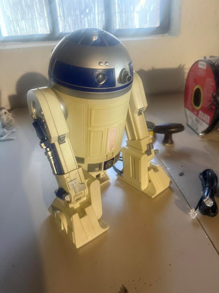 Star wars R2D2 robot telefoon., Verzamelen, Star Wars, Ophalen of Verzenden, Zo goed als nieuw, Actiefiguurtje