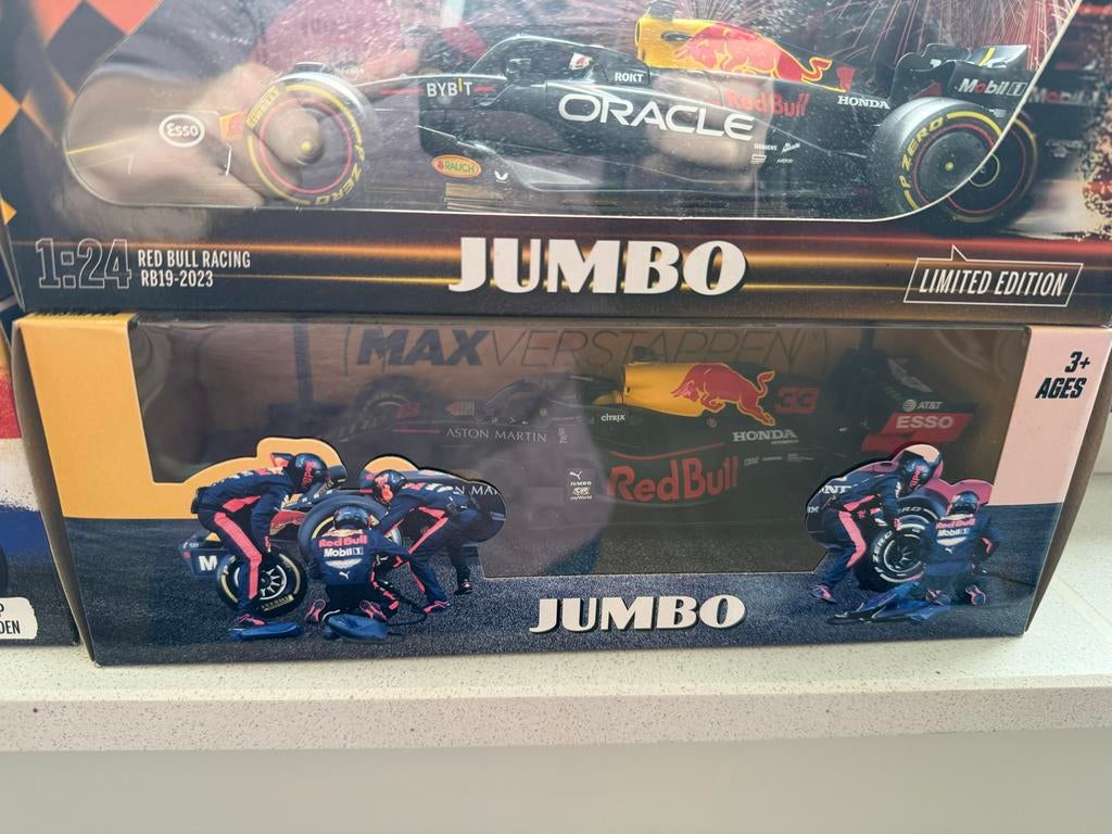 Jumbo Max Verstappen Modelauto, Ophalen of Verzenden, Zo goed als nieuw, Auto