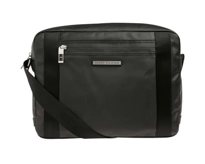 Originele TOMMY HILFIGER Messenger/laptop tas zwart, Computers en Software, Laptoptassen, Zo goed als nieuw, Aktetas, Verzenden