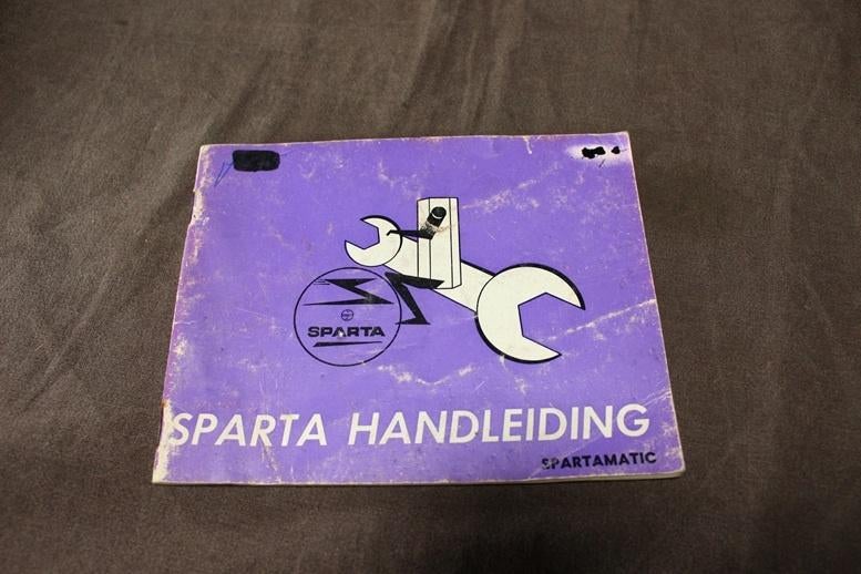 Sparta Spartamatic VV TV AV bromfiets handleiding, Ophalen of Verzenden, Gebruikt