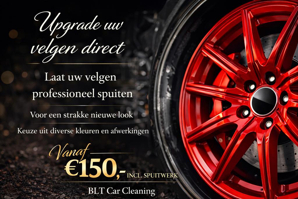 Velgen spuiten in gewenste kleur, Ophalen of Verzenden