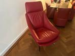 De Sede rode leren vintagestoel - uitschuifbaar, goede staat, Ophalen, Leer, Zo goed als nieuw, Eén