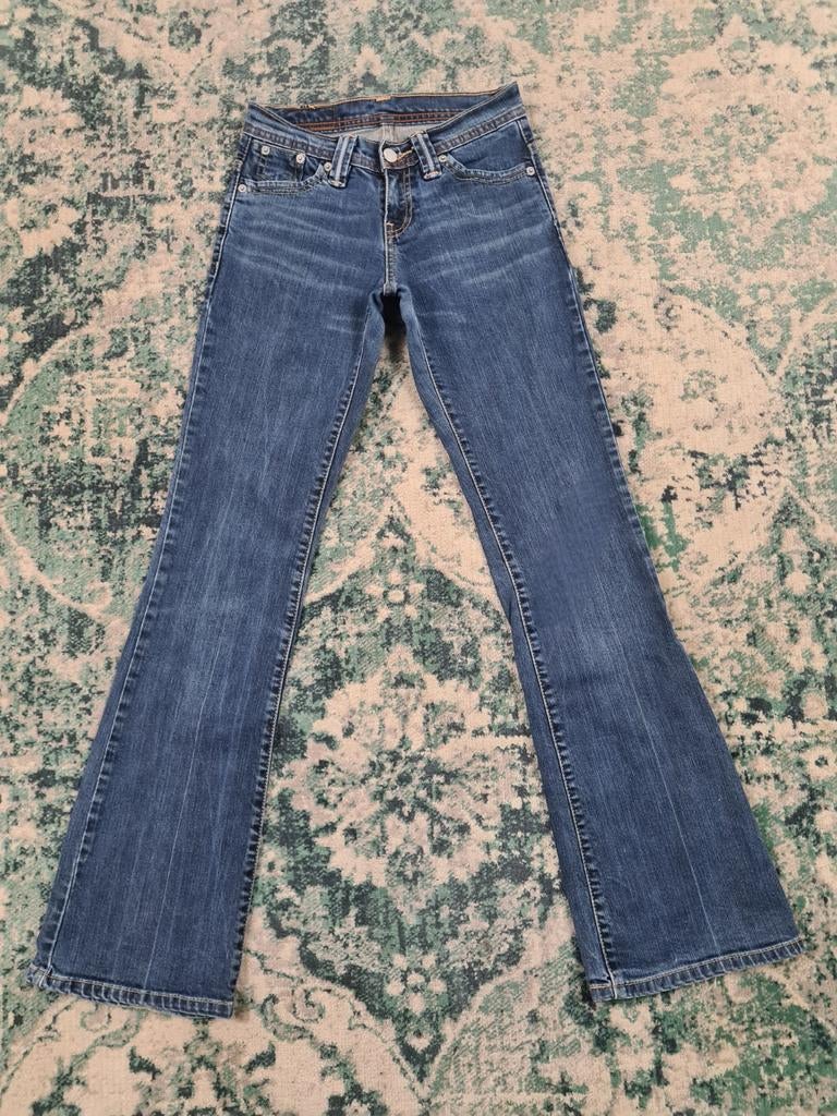 Levi's bootcut W25 L32 Dames Tulsi2532 Blauw, Blauw, Ophalen of Verzenden, Zo goed als nieuw, W30 - W32 (confectie 38/40)