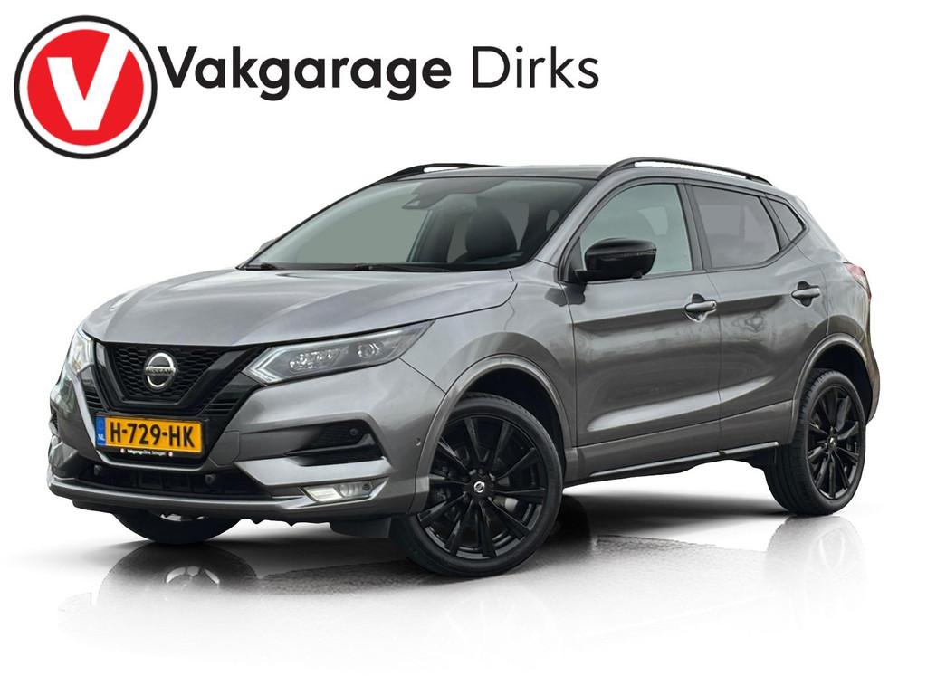 Nissan Qashqai 1.3 DIG-T N-Tec Black Style ✅ Pano ✅ LED, Voorwielaandrijving, Gebruikt, 4 cilinders, Origineel Nederlands