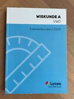 Examenbundel VWO Wiskunde A 2023 Lyceo, Boeken, Schoolboeken, Ophalen of Verzenden, Zo goed als nieuw, VWO, Wiskunde A