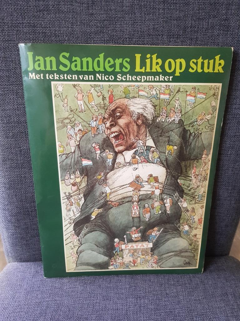 Jan Sanders - Lik op stuk, Ophalen of Verzenden, Gelezen
