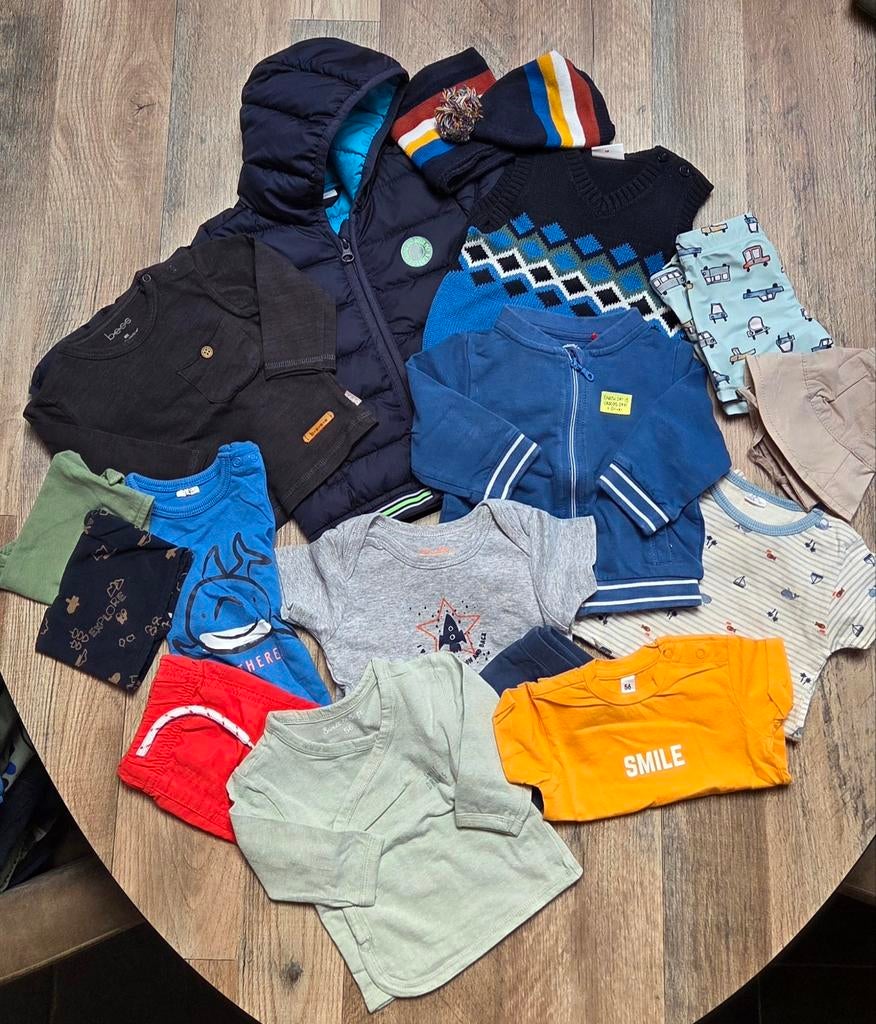 Set van 17 kledingstukken, Ophalen of Verzenden, Zo goed als nieuw, Maat 62