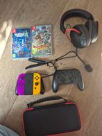 Nintendo switch Oled + vele extra's., Ophalen, Zo goed als nieuw, Switch OLED