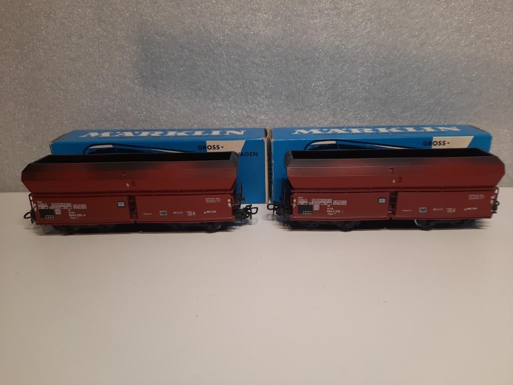 [ W3051 ] Marklin H0  - 2x 4624, Hobby en Vrije tijd, Modeltreinen | H0, Zo goed als nieuw, Wagon, Wisselstroom, Märklin, Ophalen of Verzenden